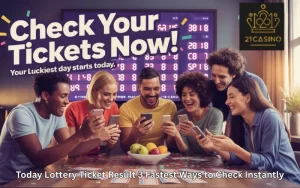 today lottery ticket result