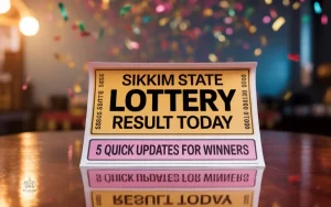 sikkim state lottery result today